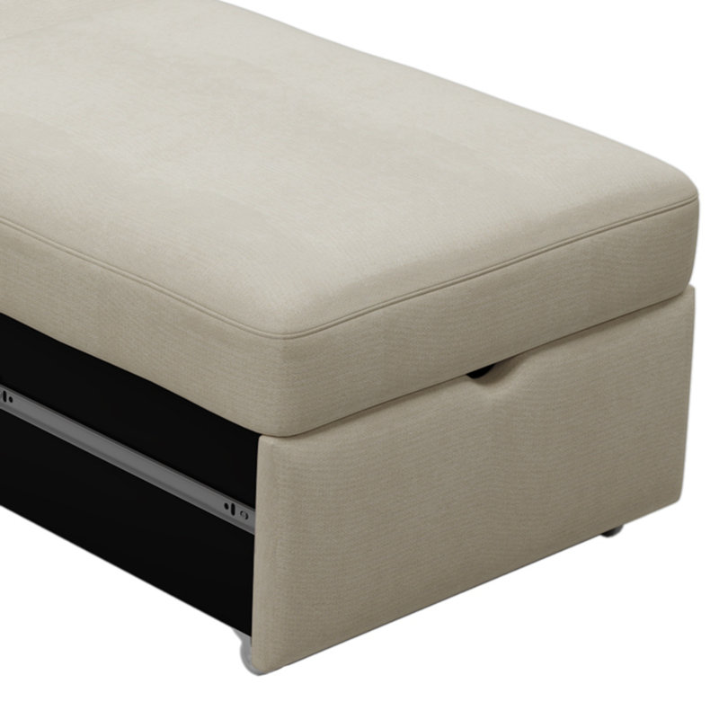 Winston Porter Dionigio 2in1 Convertible Sleeper Chair Bed Wayfair